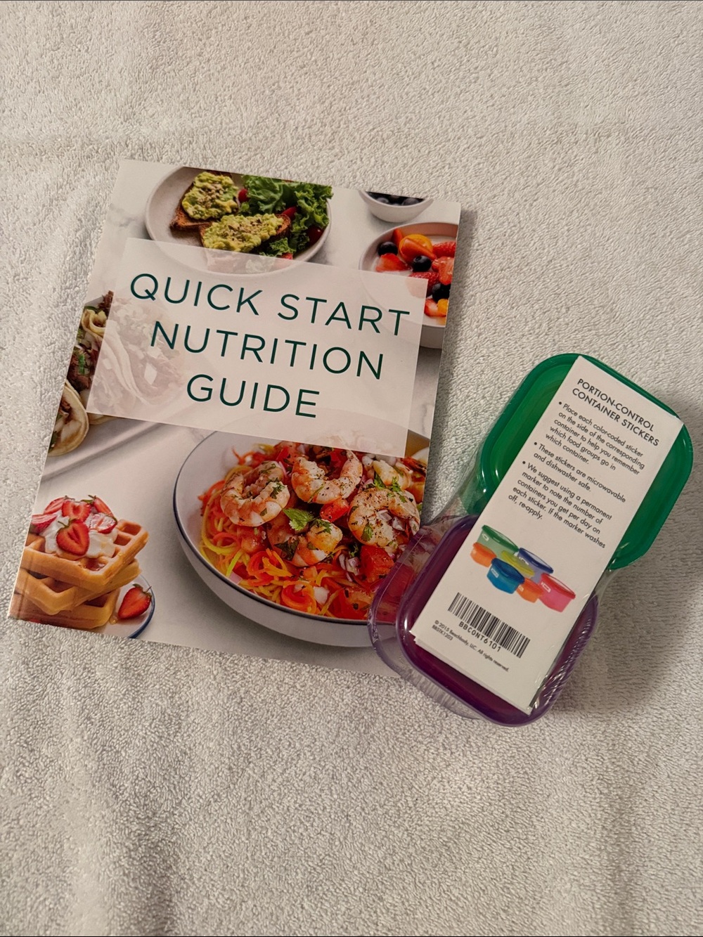 Beachbody Portion Fix Containers and Quick Start Nutrition Guide
